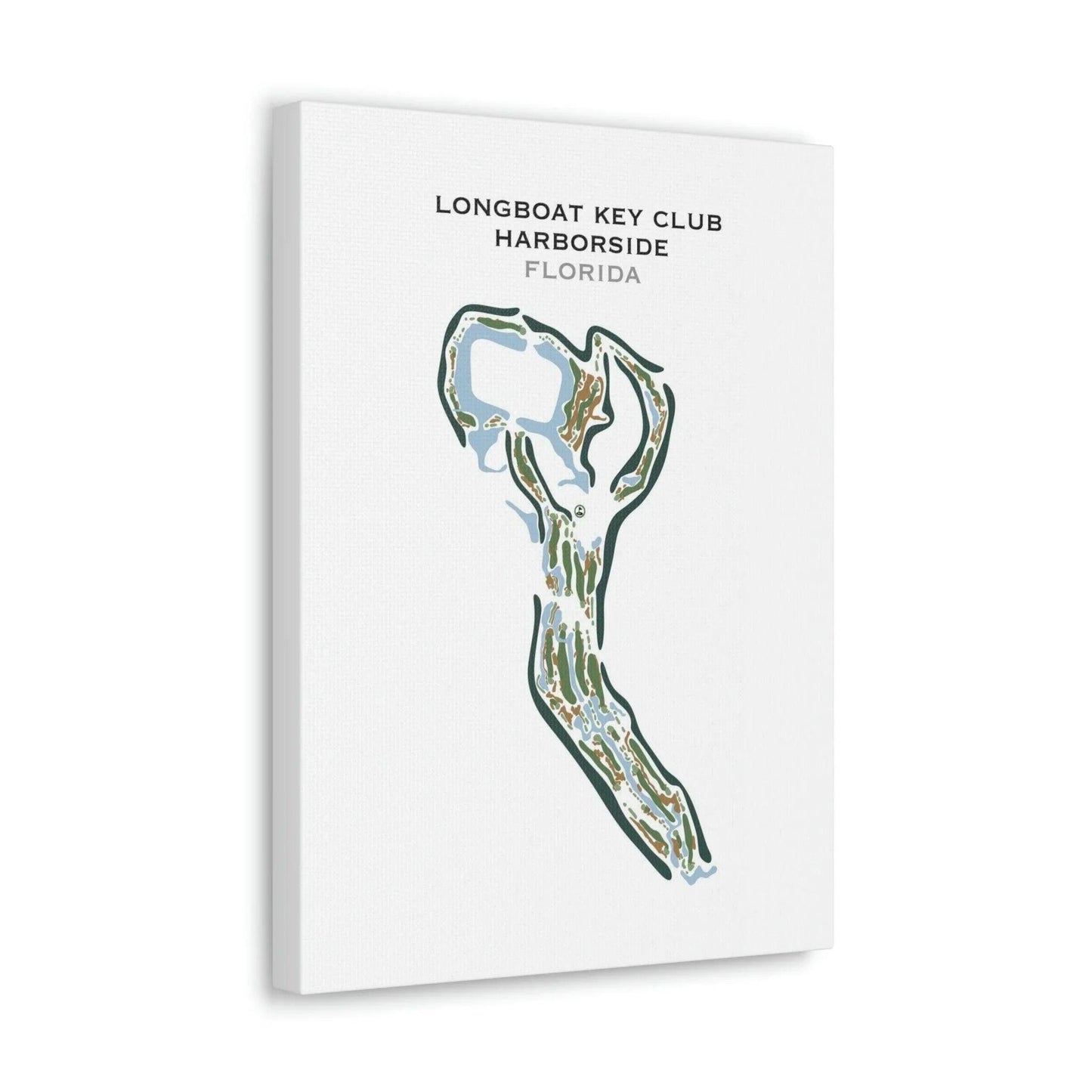 Longboat Key Club, Harbourside, Florida - Printed Golf Courses