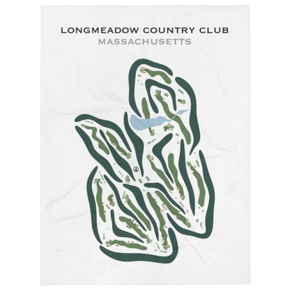 Longmeadow Country Club, Massachusetts - Printed Golf Courses