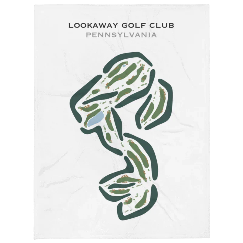 Lookaway Golf Club, Pennsylvania - Printed Golf Courses