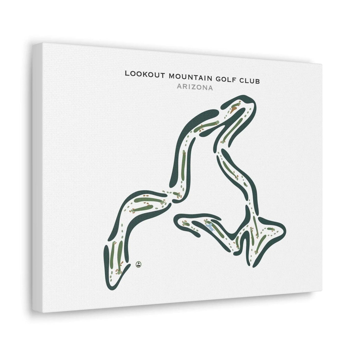 Lookout Mountain Golf Club, Arizona - Printed Golf Courses
