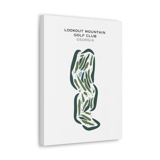 Lookout Mountain Golf Club, Georgia - Printed Golf Courses