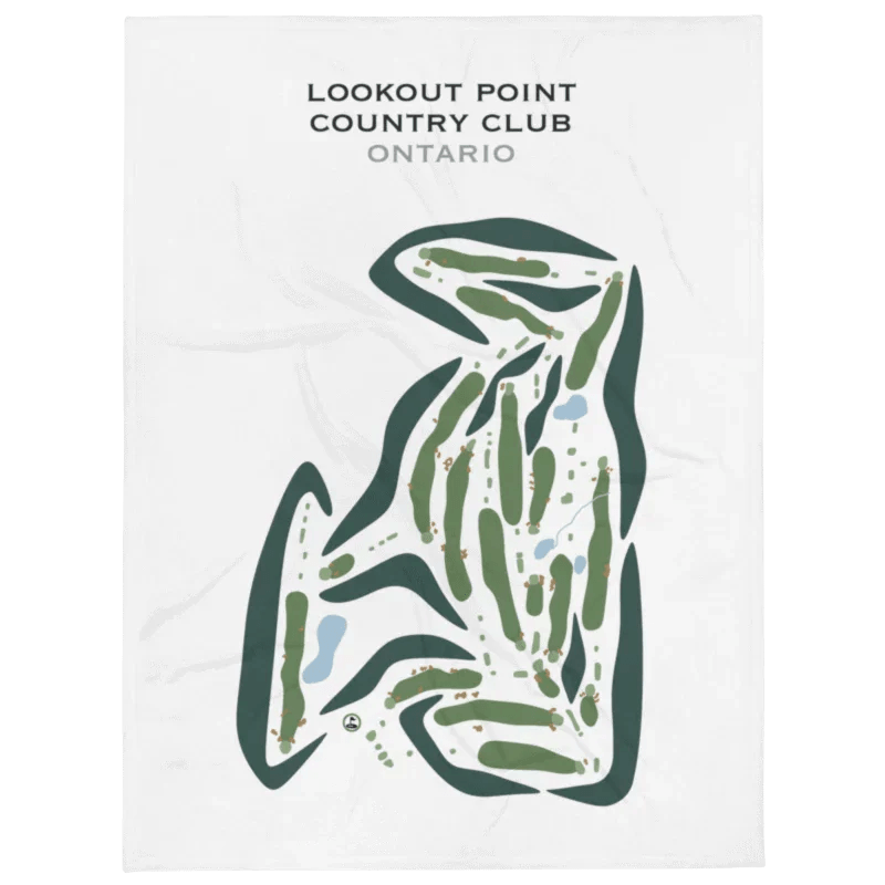 Lookout Point Country Club, Ontario, Canada - Printed Golf Courses