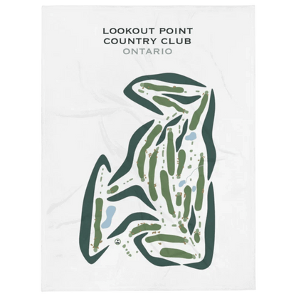 Lookout Point Country Club, Ontario, Canada - Printed Golf Courses