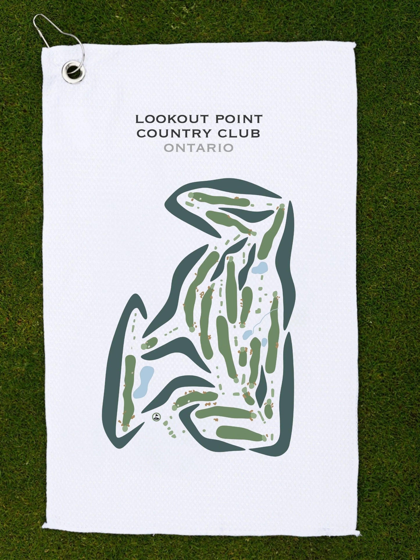 Lookout Point Country Club, Ontario, Canada - Printed Golf Courses