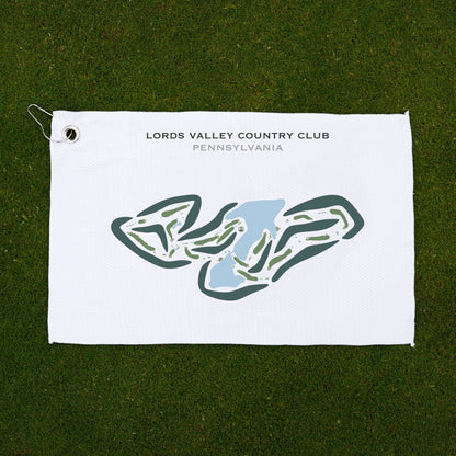 Lords Valley Country Club, Pennsylvania - Printed Golf Courses