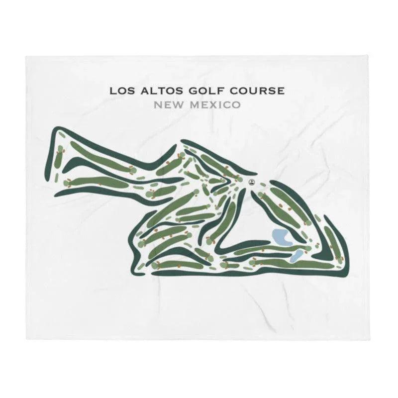 Los Altos Golf Course, New Mexico - Printed Golf Courses