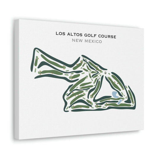Los Altos Golf Course, New Mexico - Printed Golf Courses