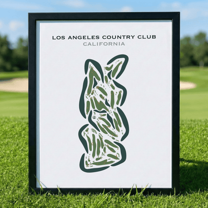 The Los Angeles Country Club, California - Printed Golf Courses