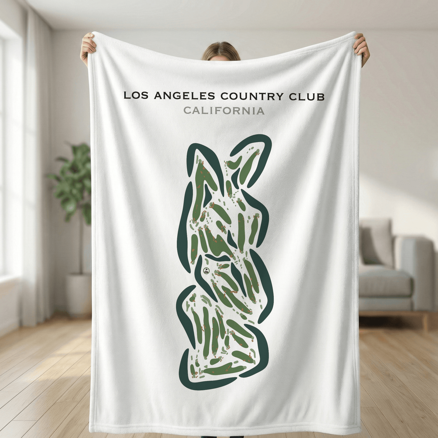 The Los Angeles Country Club, California - Printed Golf Courses