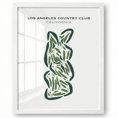 The Los Angeles Country Club, California - Printed Golf Courses