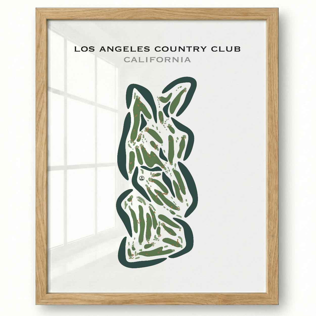 The Los Angeles Country Club, California - Printed Golf Courses