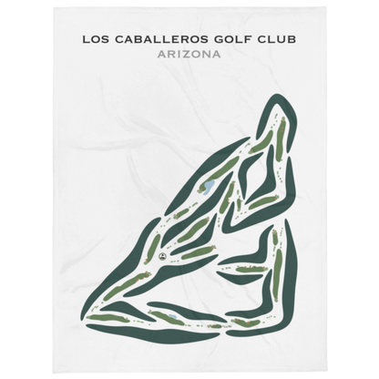 Los Caballeros Golf Club, Arizona - Printed Golf Courses