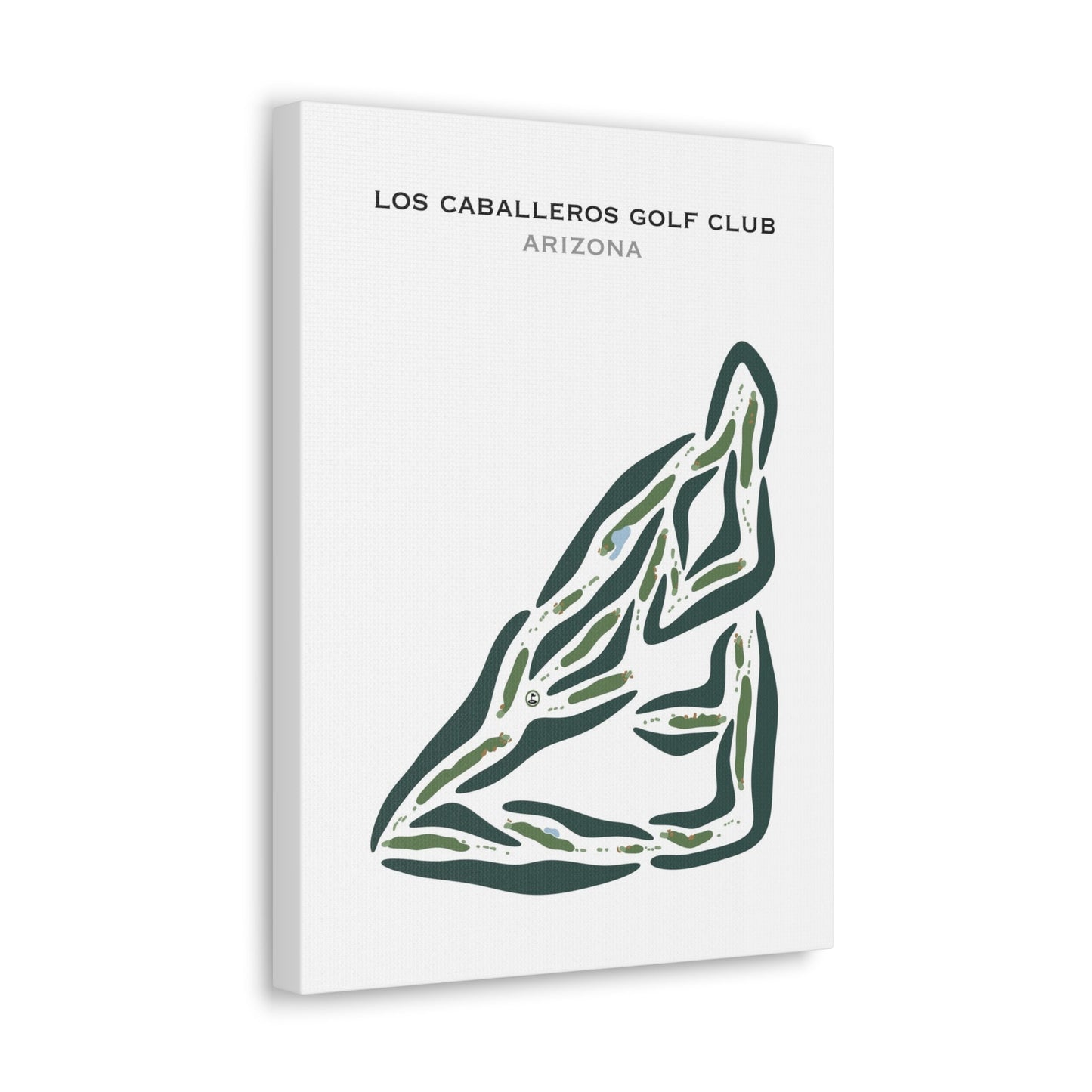 Los Caballeros Golf Club, Arizona - Printed Golf Courses