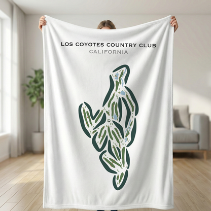 Los Coyotes Country Club, California - Printed Golf Courses