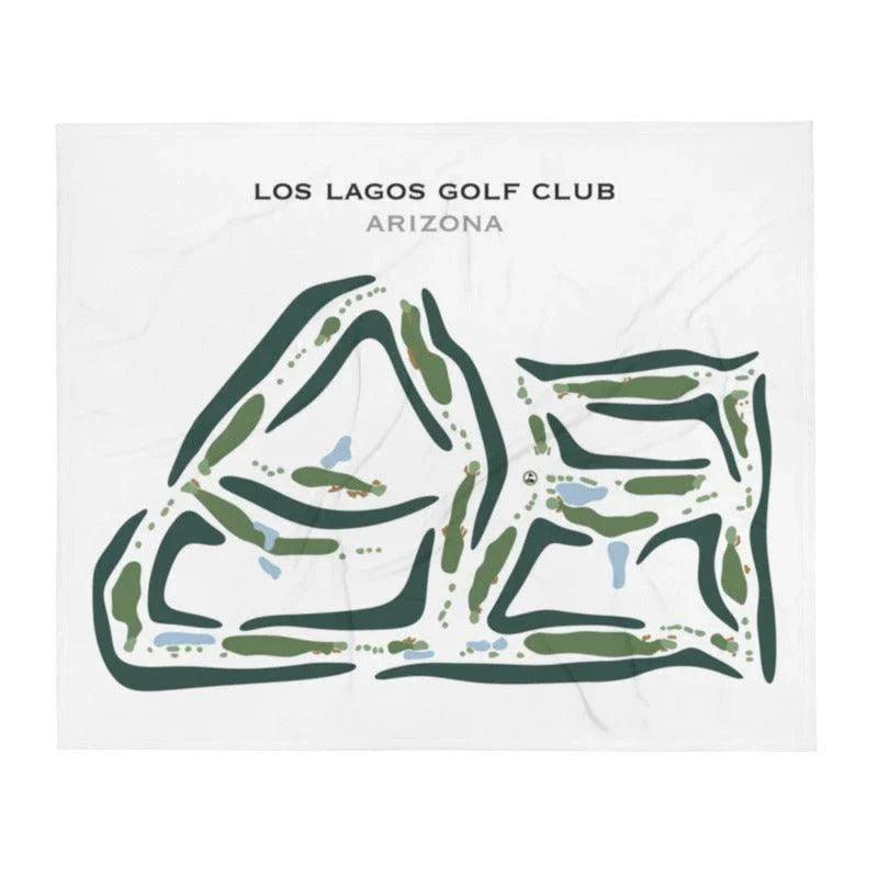 Los Lagos Golf Club, Arizona - Printed Golf Course