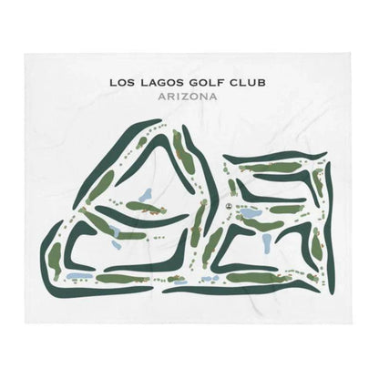 Los Lagos Golf Club, Arizona - Printed Golf Course