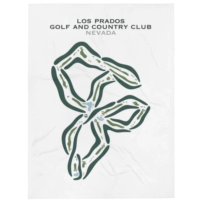 Los Prados Golf & Country Club, Nevada - Printed Golf Courses