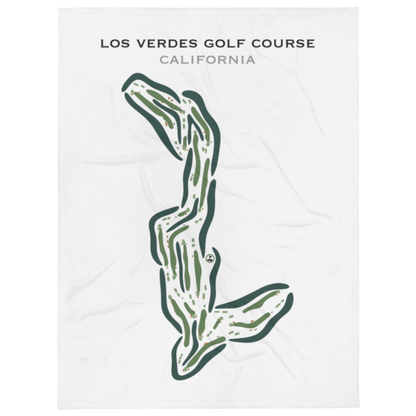 Los Verdes Golf Course, California - Printed Golf Courses