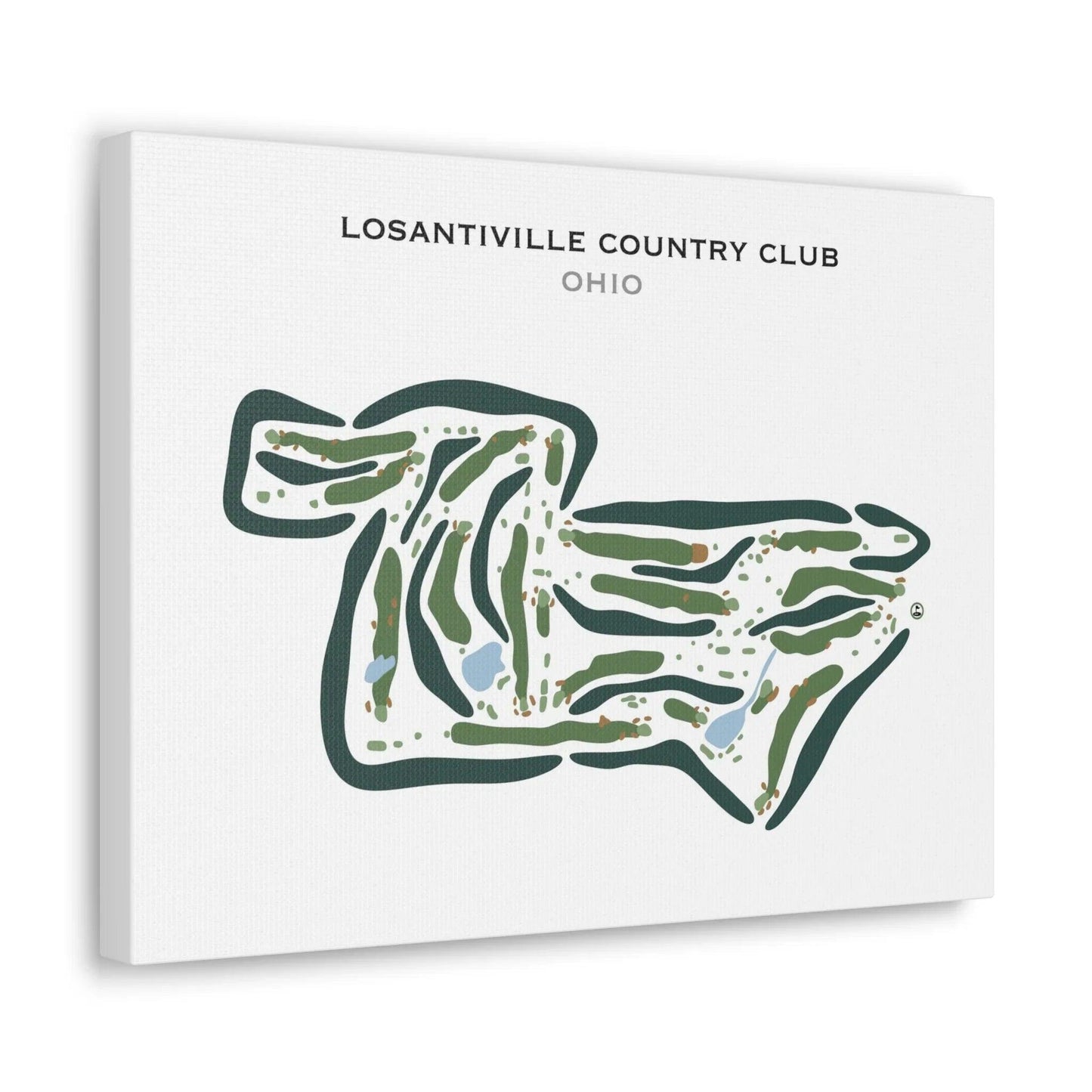 Losantiville Country Club, Ohio - Printed Golf Courses