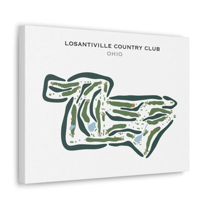Losantiville Country Club, Ohio - Printed Golf Courses