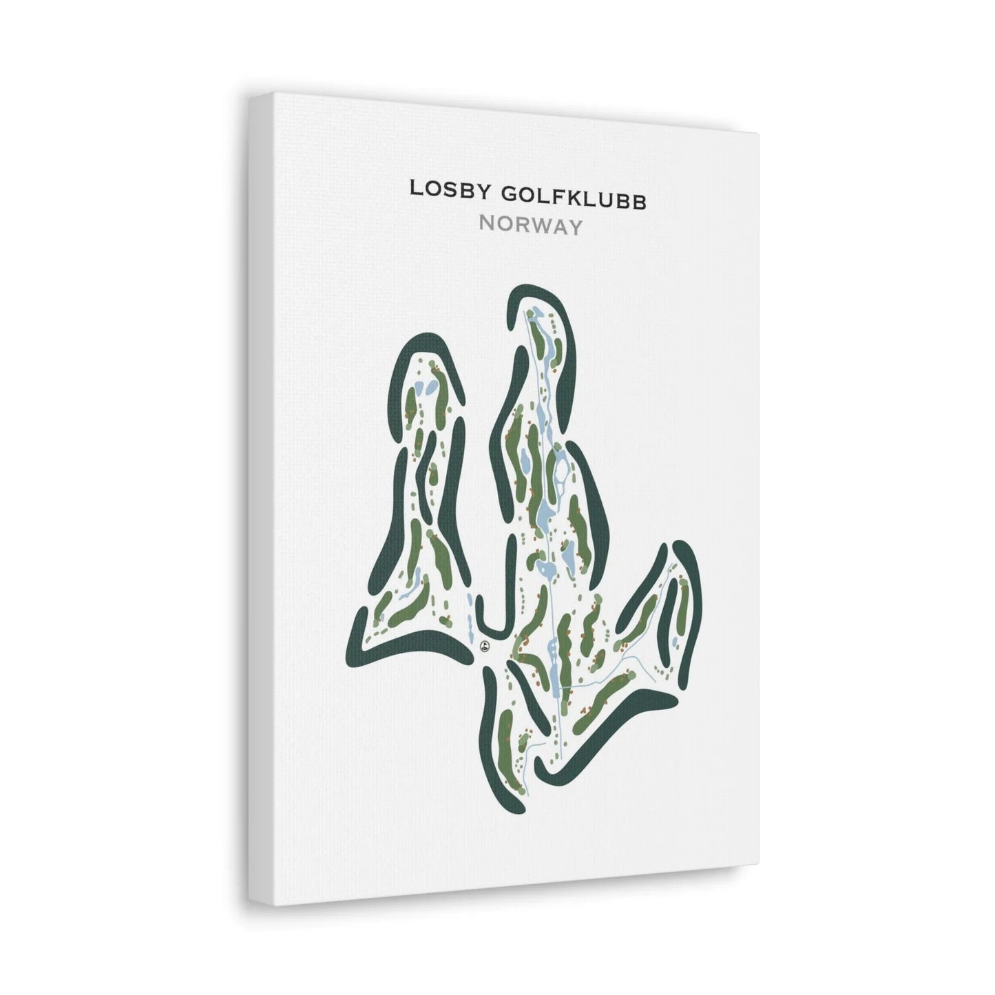 Losby Golfklubb, Norway - Printed Golf Courses