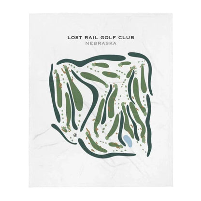 Lost Rail Golf Club, Nebraska - Printed Golf Courses