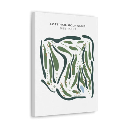 Lost Rail Golf Club, Nebraska - Printed Golf Courses