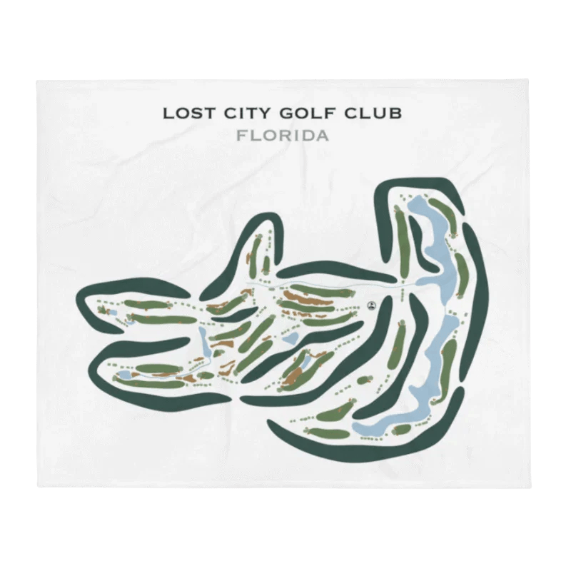 Lost City Golf Club, Florida - Printed Golf Courses