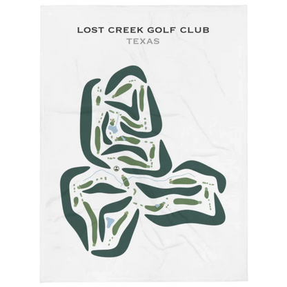 Lost Creek Golf Club, Texas - Printed Golf Courses