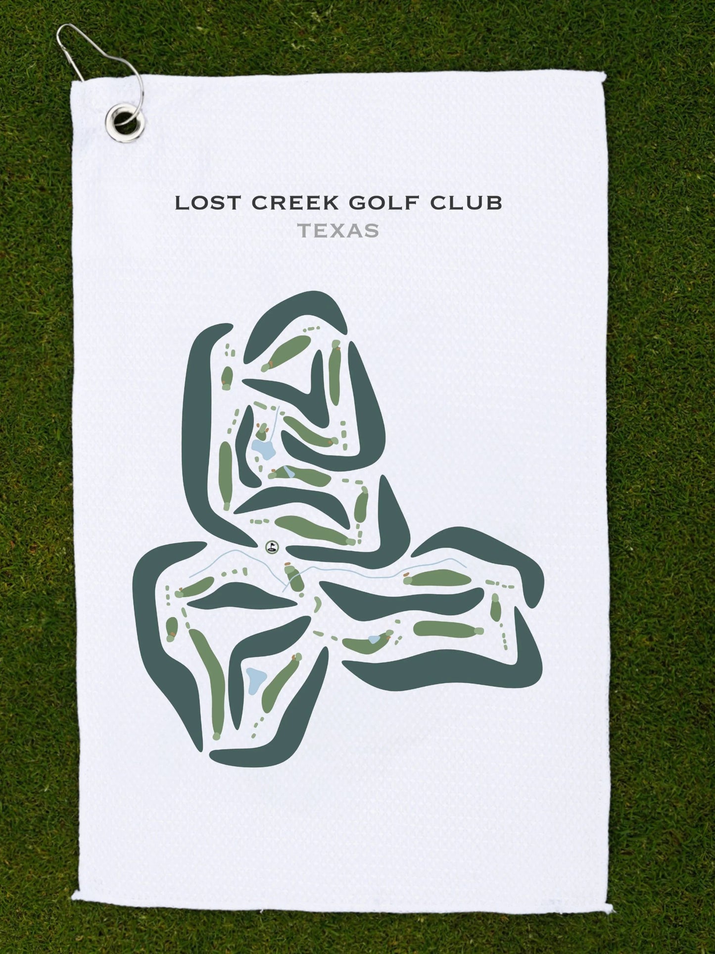 Lost Creek Golf Club, Texas - Printed Golf Courses