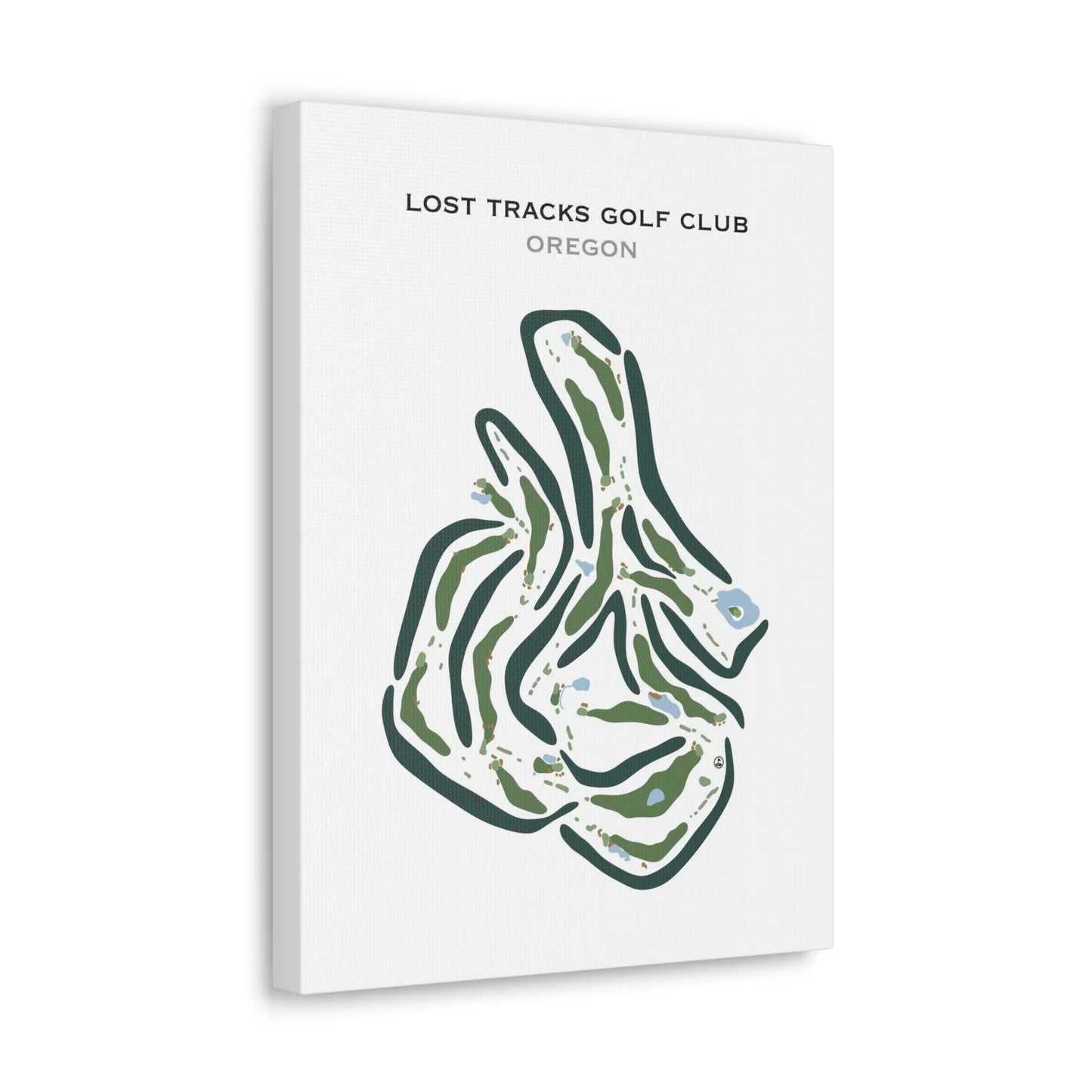 Lost Tracks Golf Club, Oregon - Printed Golf Courses