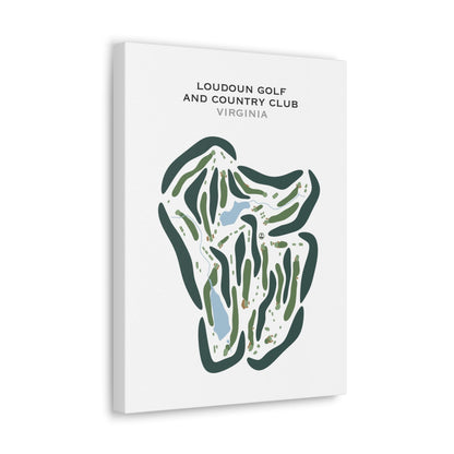 Loudoun Golf & Country Club, Virginia - Printed Golf Courses