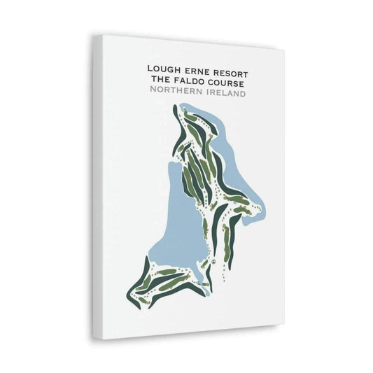 Lough Erne Resort The Faldo Course, Northern Ireland - Printed Golf Courses
