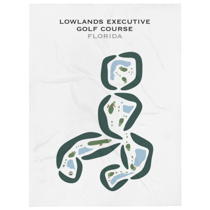 Lowlands Executive Golf Course, Florida - Printed Golf Courses