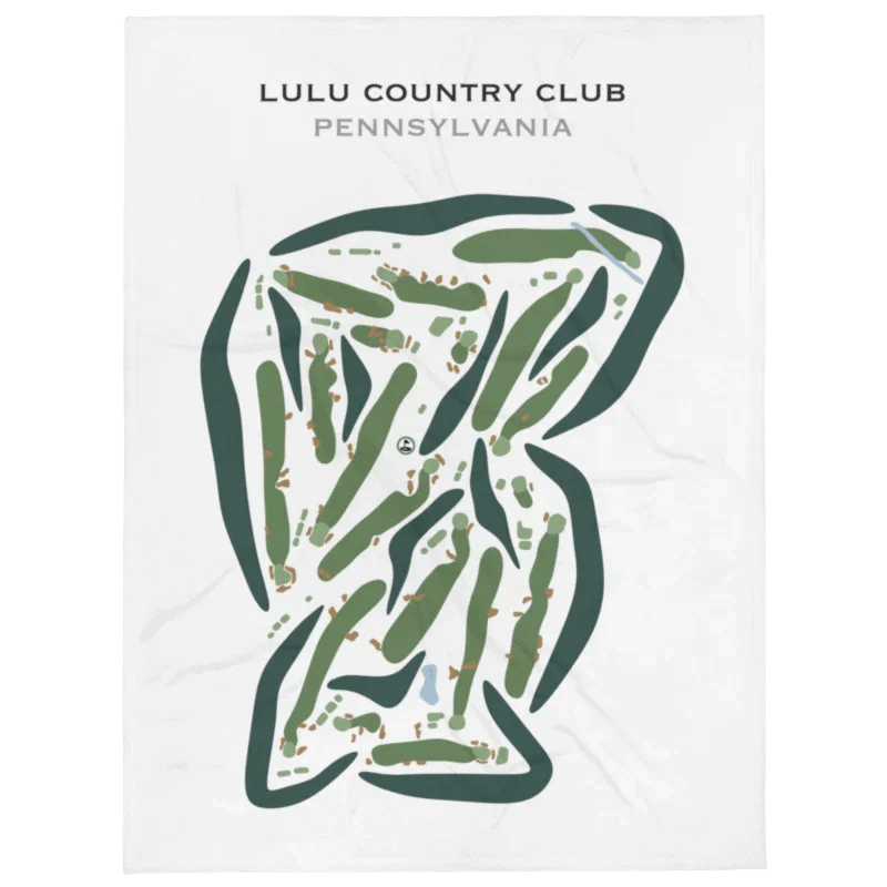 LuLu Country Club, Pennsylvania - Printed Golf Courses