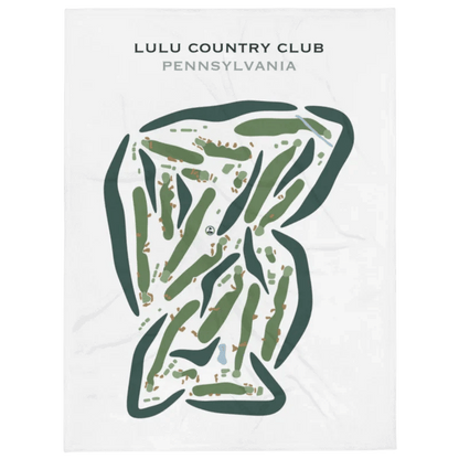 LuLu Country Club, Pennsylvania - Printed Golf Courses