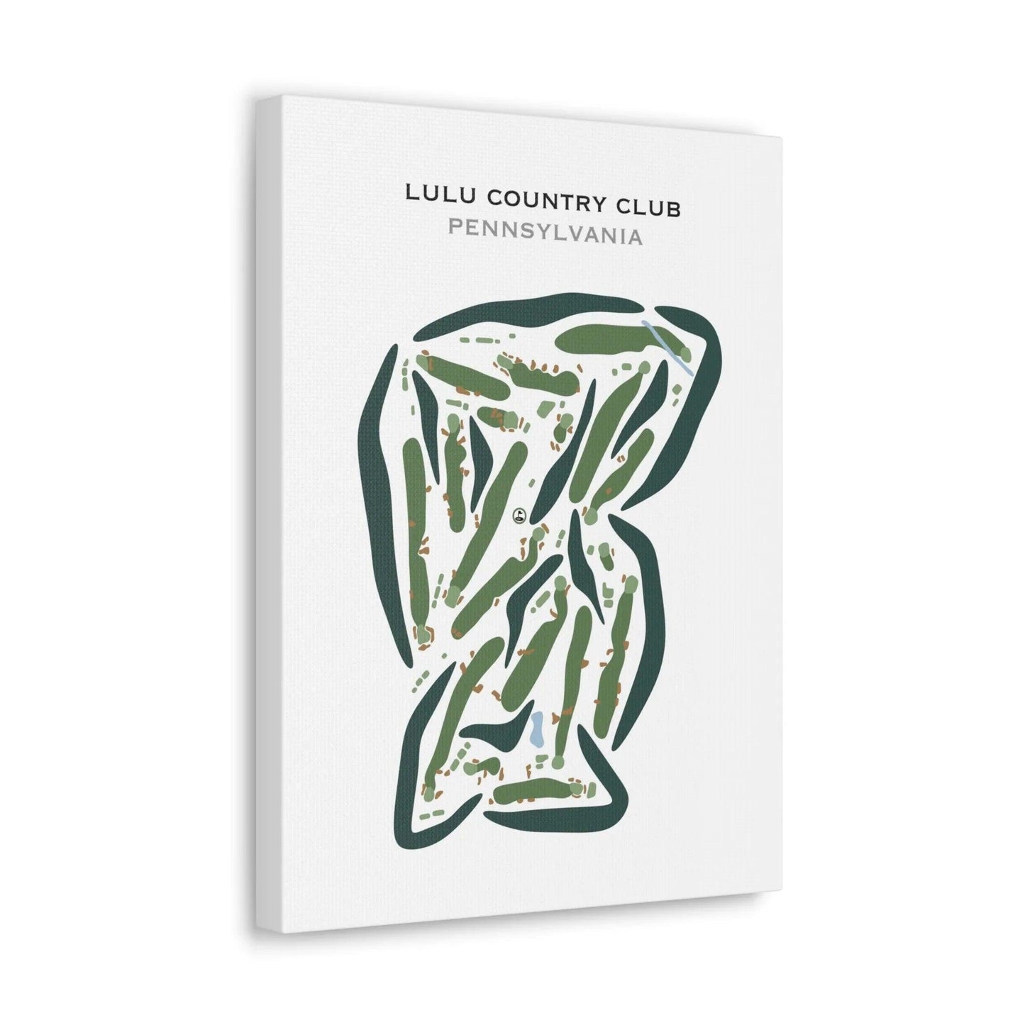 LuLu Country Club, Pennsylvania - Printed Golf Courses