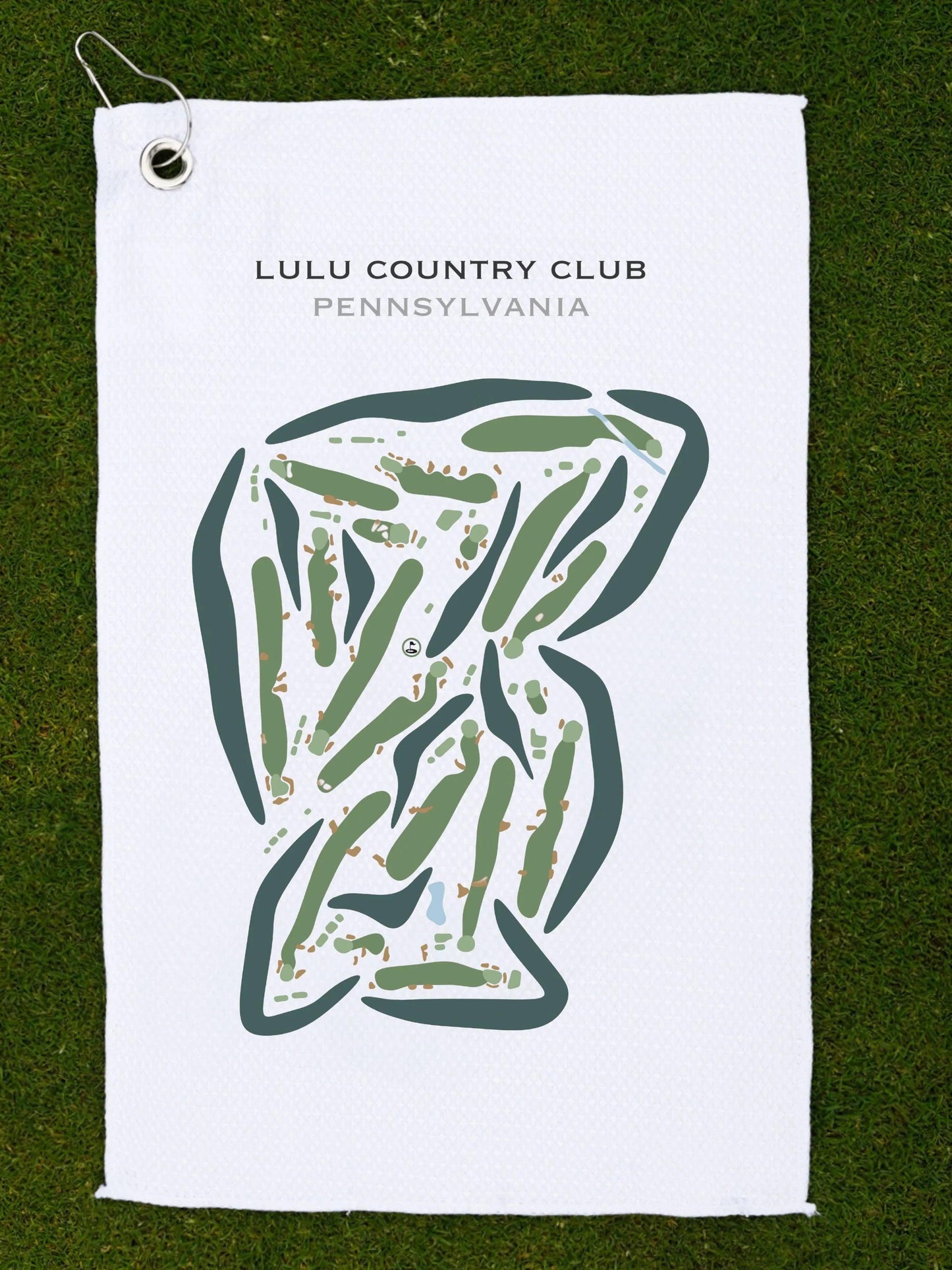 LuLu Country Club, Pennsylvania - Printed Golf Courses