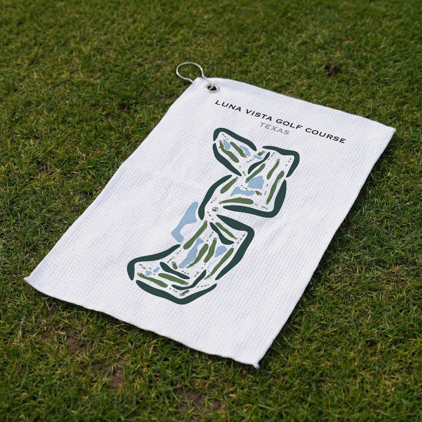 Luna Vista Golf Course, Texas - Printed Golf Courses