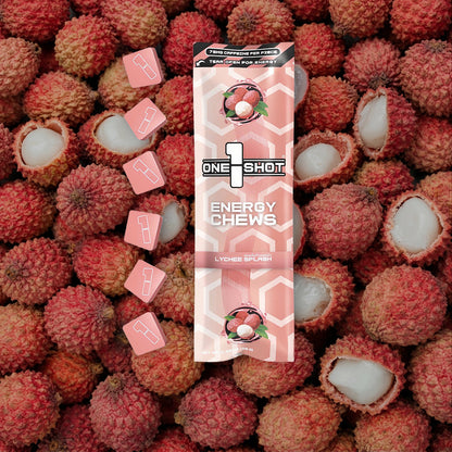 Lychee Splash Energy Chews ft. Gray Zone Warfare® (6 Piece Sleeve)