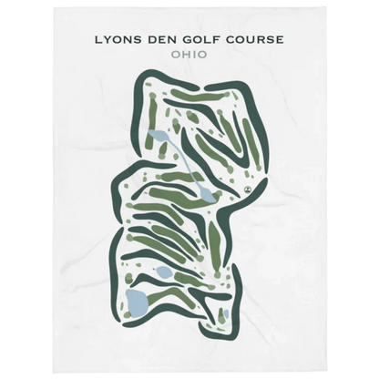 Lyons Den Golf Course, Ohio - Printed Golf Courses