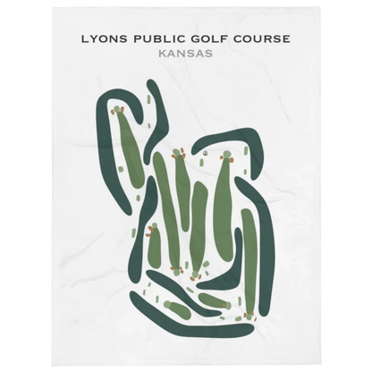 Lyons Public Golf Course, Kansas - Printed Golf Courses