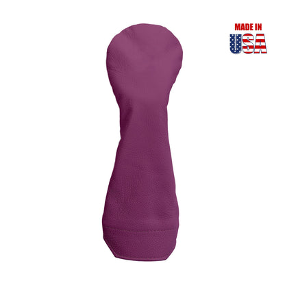 Solid Hybrid Leather Headcovers