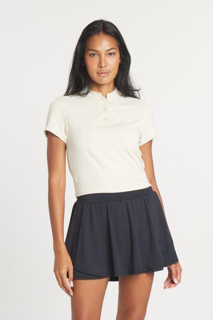 Women's Catalyst Polo | Mantra Collar | Birch