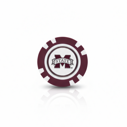 Mississippi State Bulldogs Officially Licensed Poker Chip Ball Marker