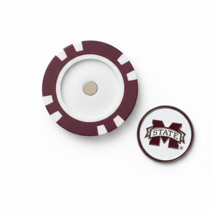 Mississippi State Bulldogs Officially Licensed Poker Chip Ball Marker
