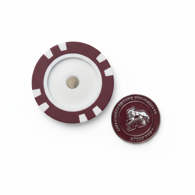 Mississippi State Bulldogs Officially Licensed Poker Chip Ball Marker