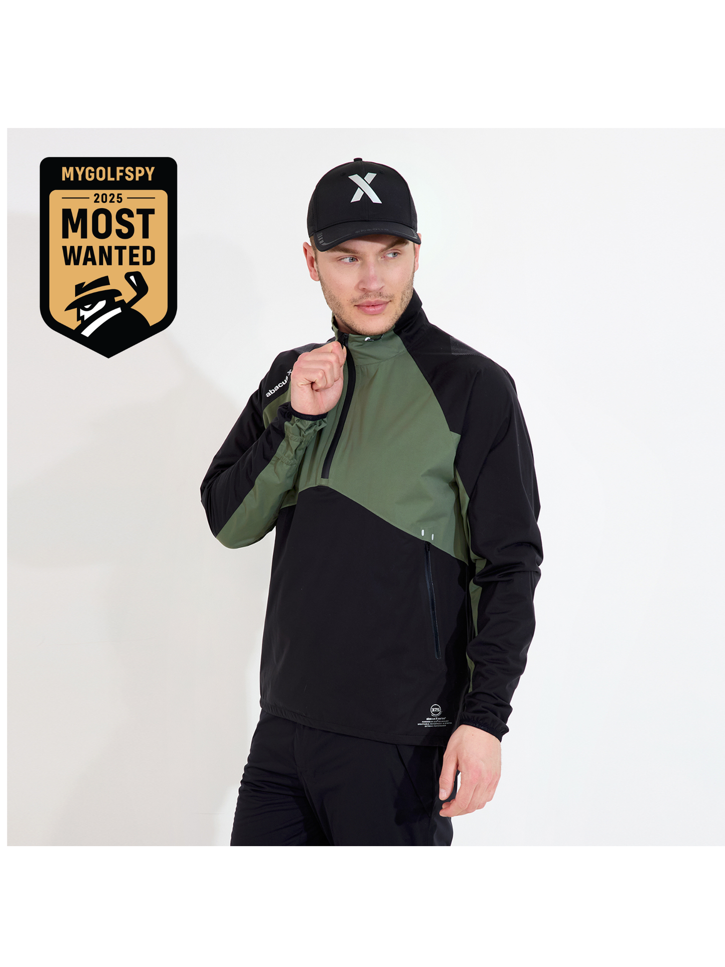 Men Pitch 37.5 technology waterproof half-zip (7.4oz)