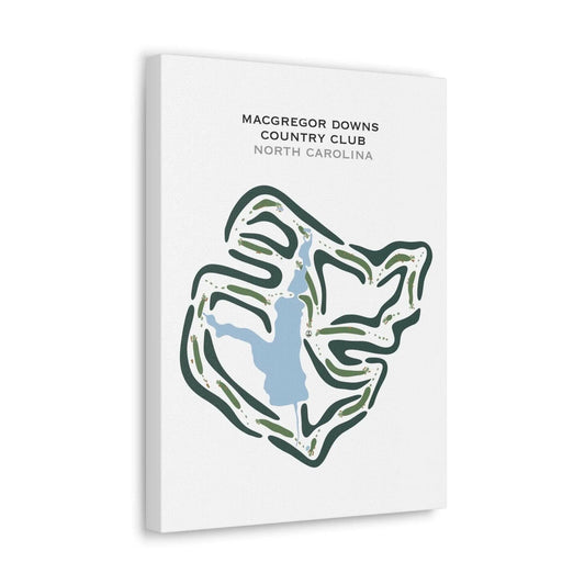 MacGregor Downs Country Club, North Carolina - Printed Golf Courses