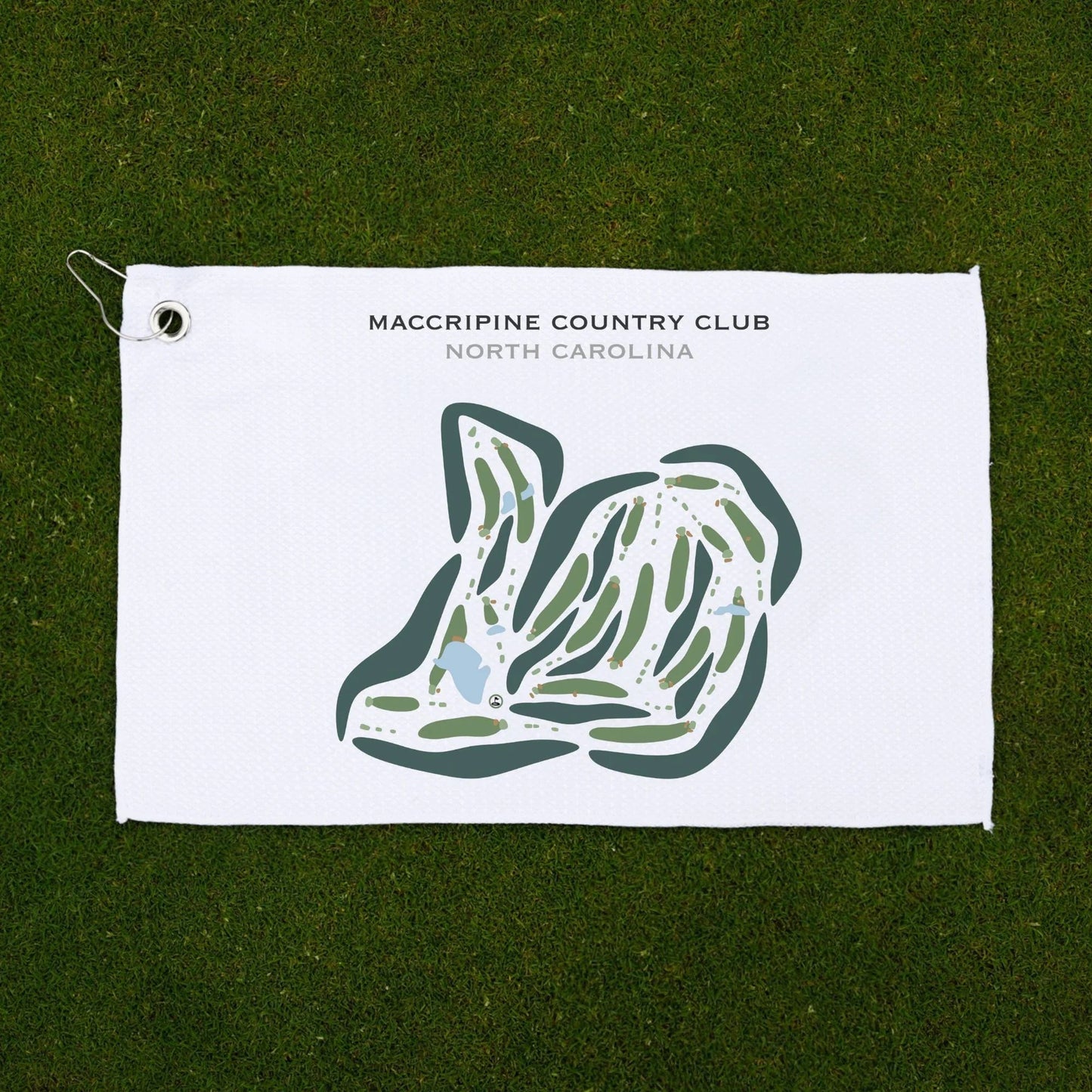 Maccripine Country Club, North Carolina - Printed Golf Courses